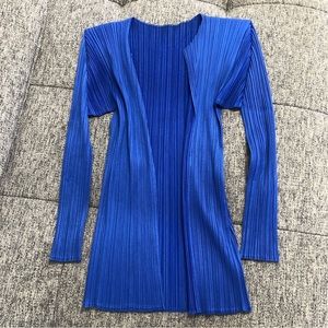 Pleats please by Issey Miyake cardigan